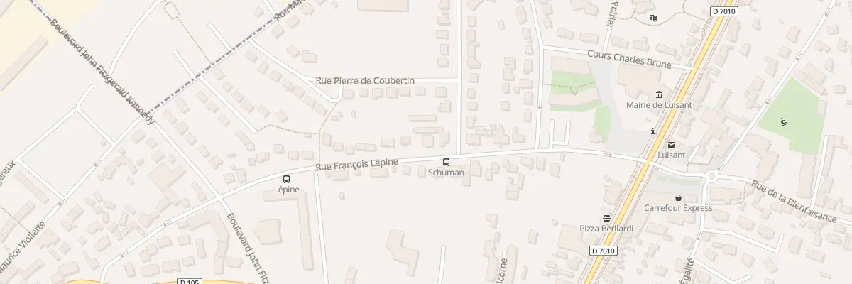 Plan du 24 Rue François Lépine à Luisant