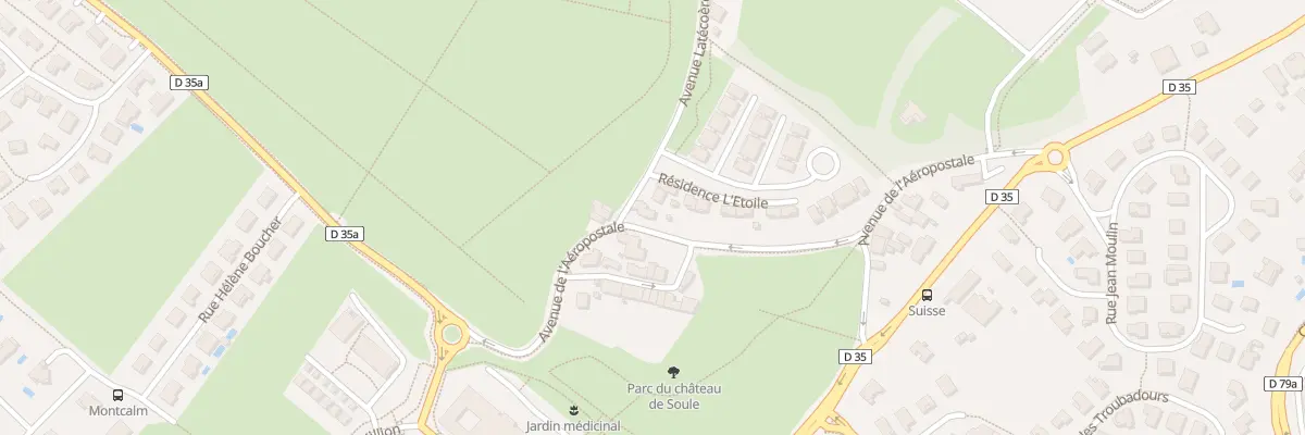 Plan du 65 Av Latécoère à Ramonville-Saint-Agne