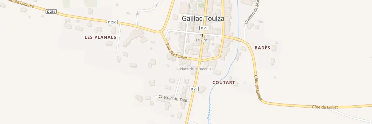 Plan du 265 La Ville à Gaillac-Toulza