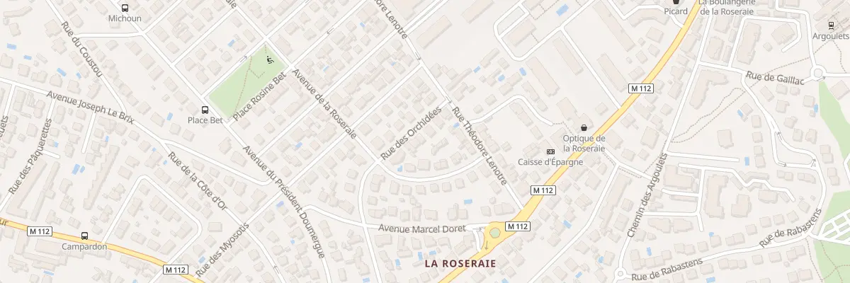 Plan du 26 Rue des Orchidées à Toulouse
