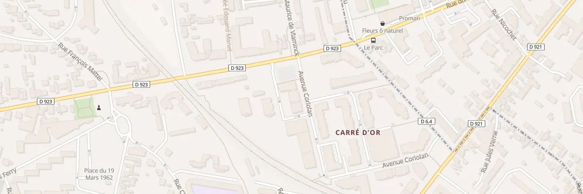 Plan du 4 Av Coriolan à Lucé