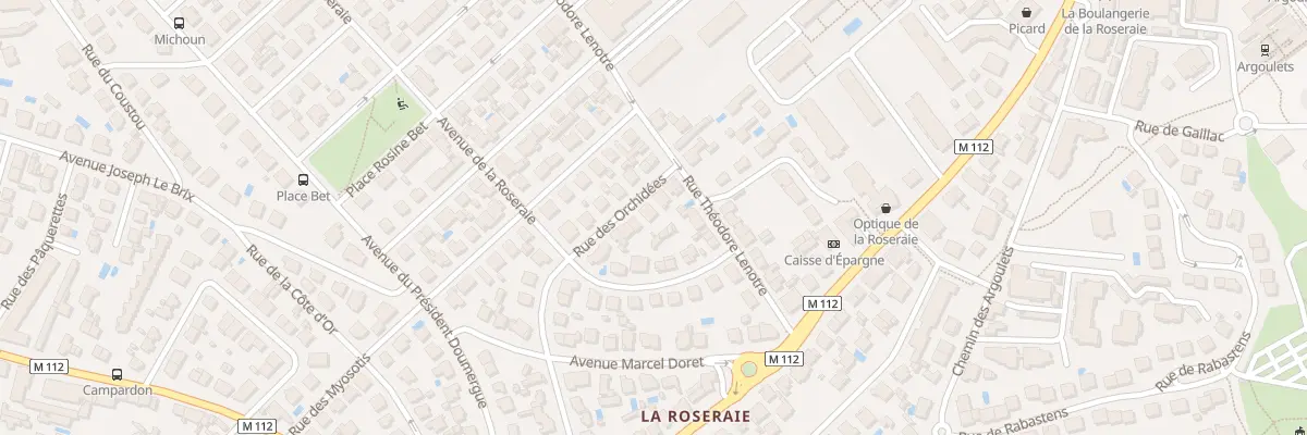 Plan du 28 Rue des Orchidées à Toulouse
