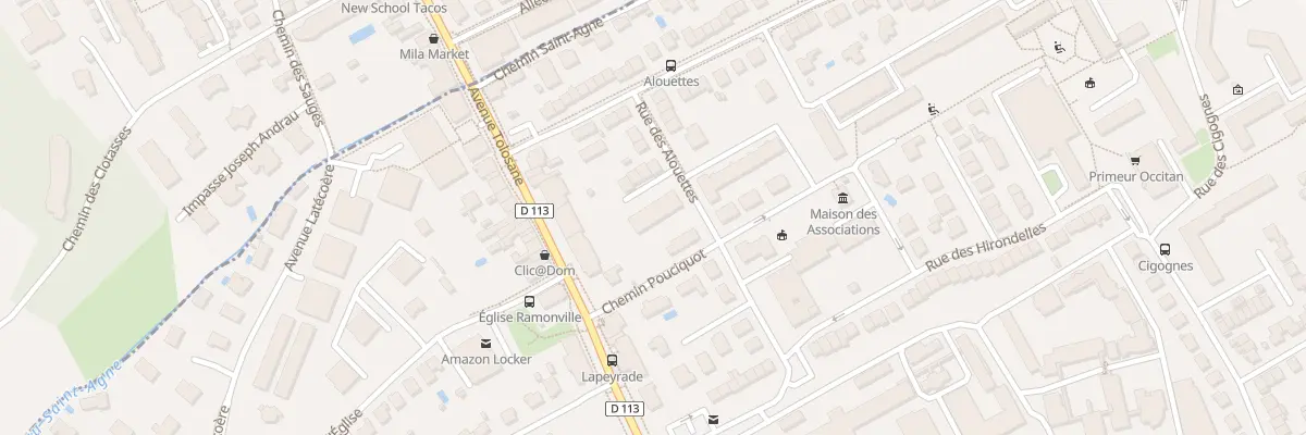 Plan du 2 Rue des Alouettes à Ramonville-Saint-Agne