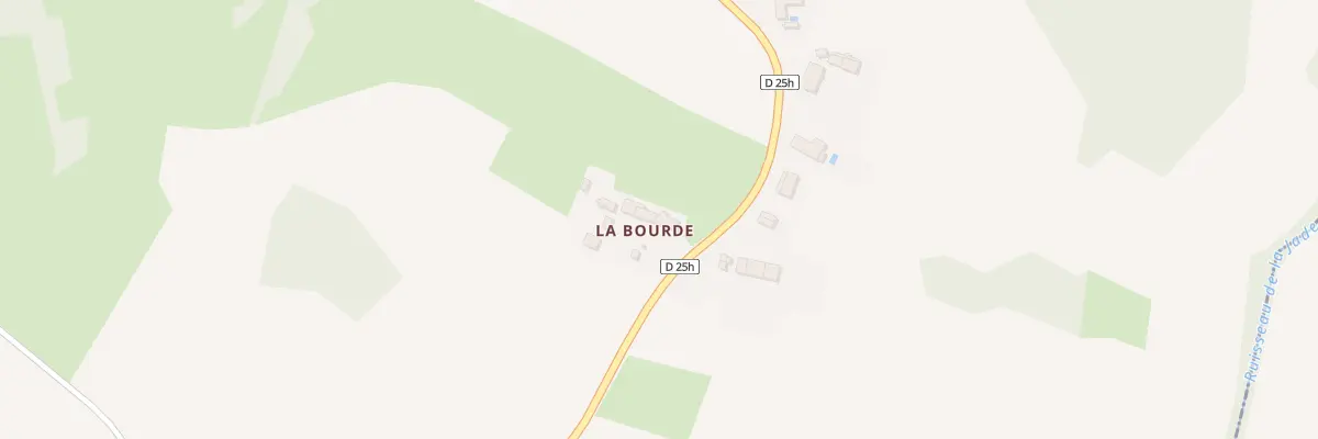 Plan du 14 La Bourdette à Marliac