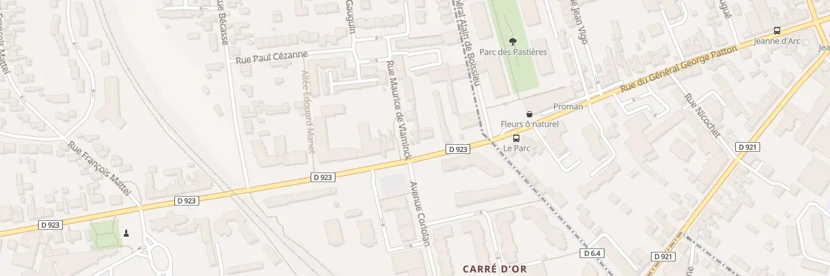 Plan du 6B Rue de la République à Lucé