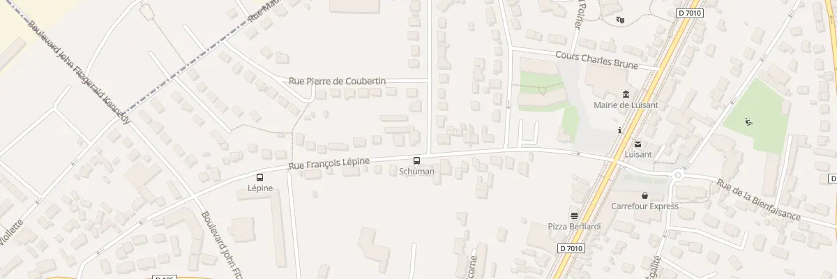 Plan du 22 Rue François Lépine à Luisant