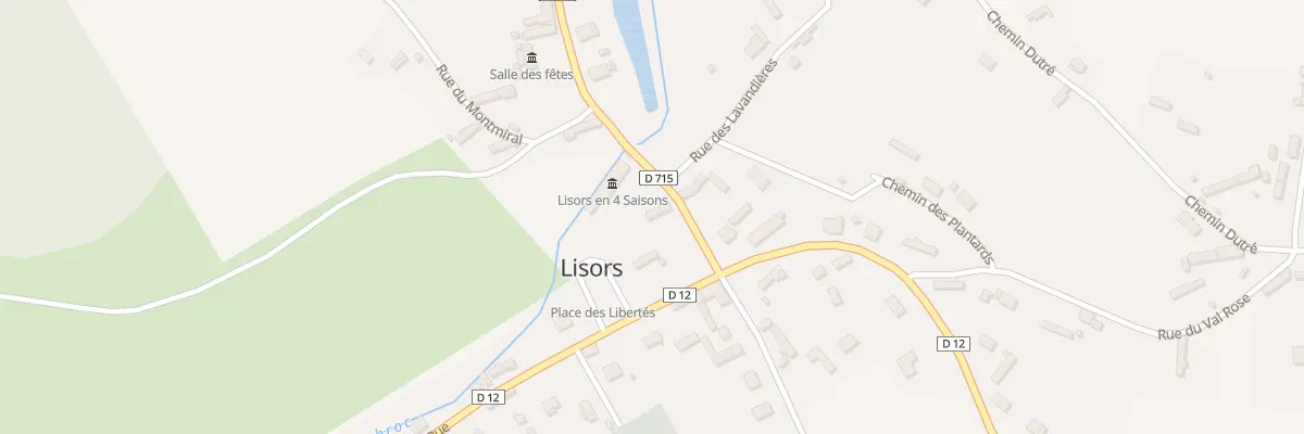 Plan du 17 Le Village à Lisors