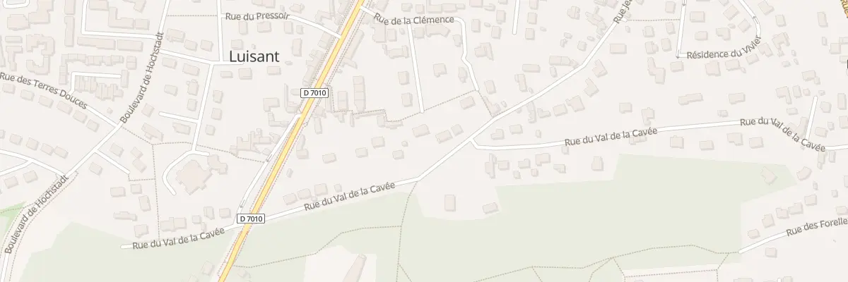 Plan du 28C Rue du Val de la Cavee à Luisant