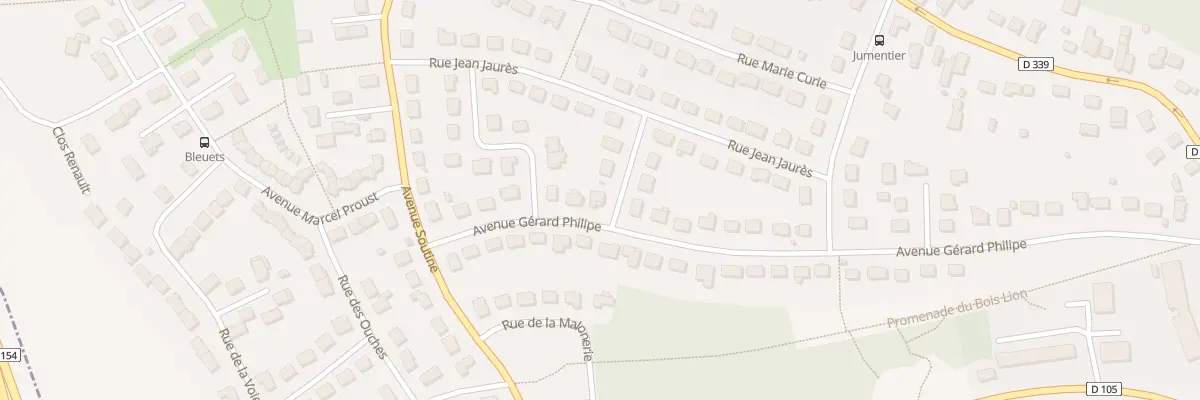 Plan du 1 Rue du Bois Lion à Lèves