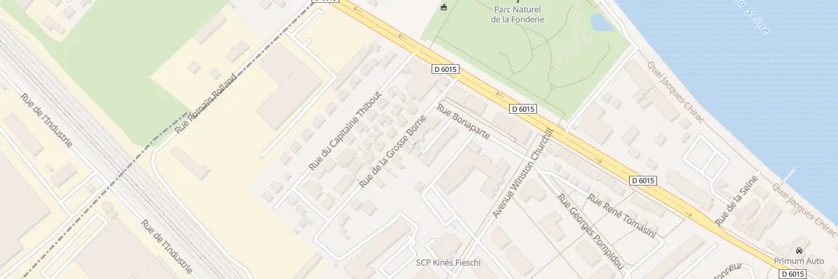 Plan du 5B Rue de la Grosse Borne à Vernon
