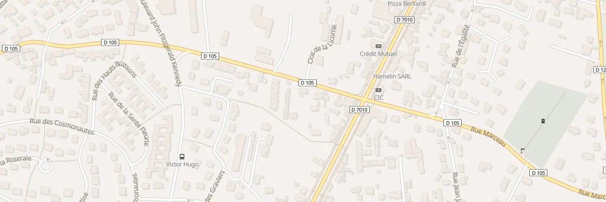 Plan du 9 Rue de la Liberté à Luisant