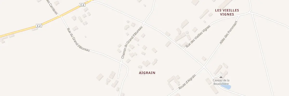 Plan du 6 Che du Grand Patureau à Sassay