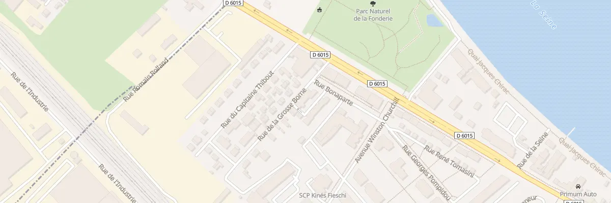 Plan du 5 Rue de la Grosse Borne à Vernon
