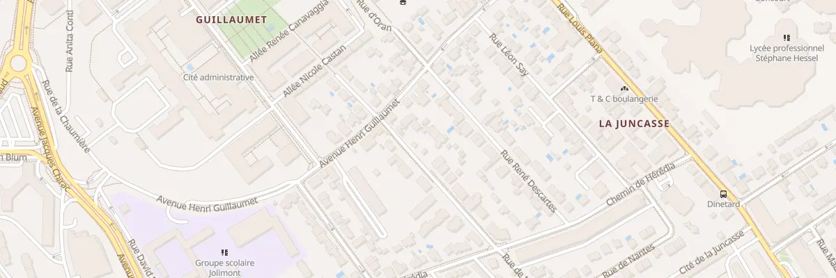 Plan du 7 Rue Jean Poncelet à Toulouse