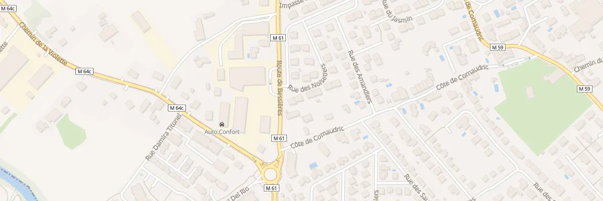 Plan du 4 Rue des Noisetiers à L’Union