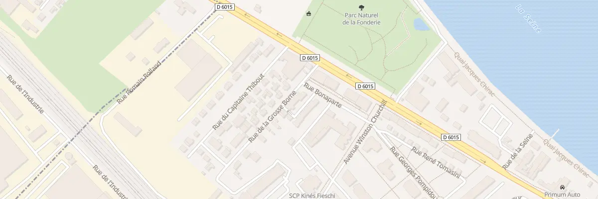 Plan du 3 Rue de la Grosse Borne à Vernon
