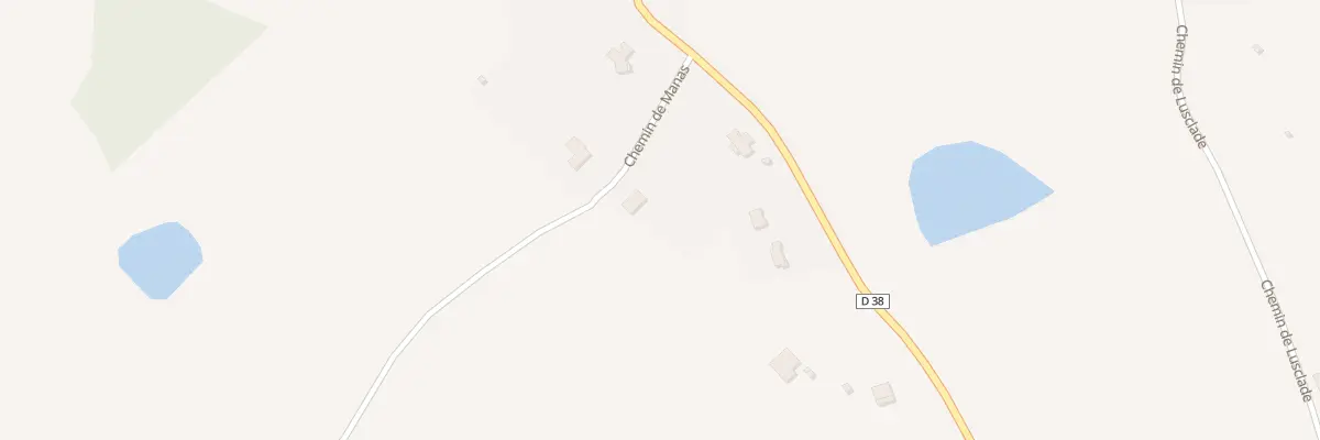 Plan du 95 Che de Manas à Montpezat-de-Quercy