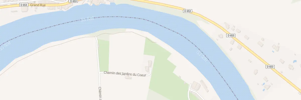 Plan du 443 Che des Jardins du Coeur à Cahors
