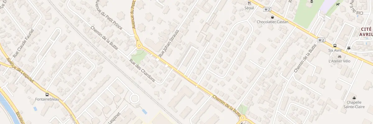 Plan du 74 Che de la Butte à Toulouse