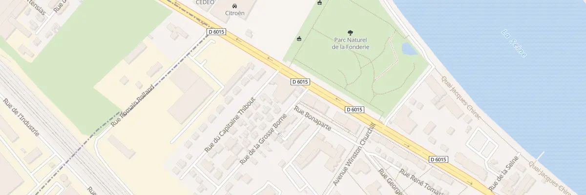 Plan du 71 Av de Rouen à Vernon