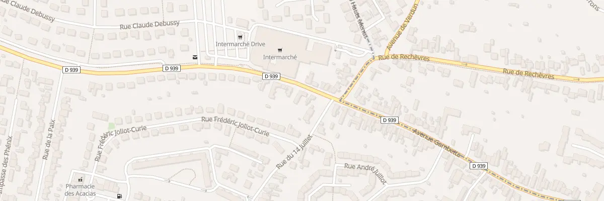Plan du 69 Av Gambetta à Mainvilliers