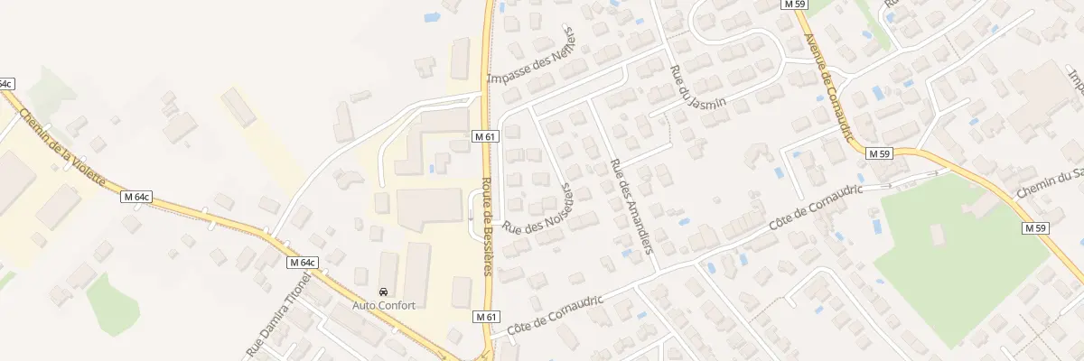 Plan du 5 Rue des Noisetiers à L’Union