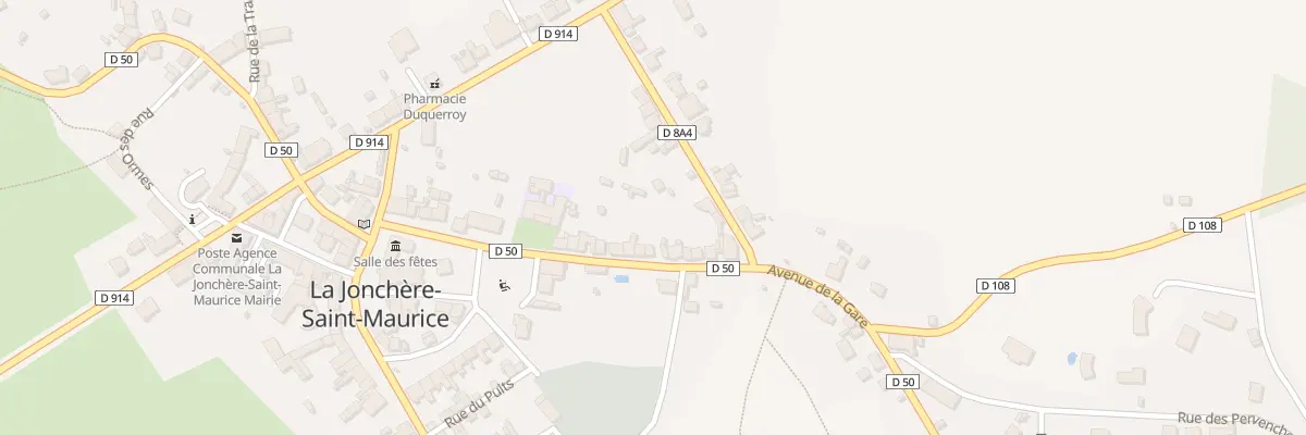 Plan du 35 Rue de l’Ecole à La Jonchère-Saint-Maurice
