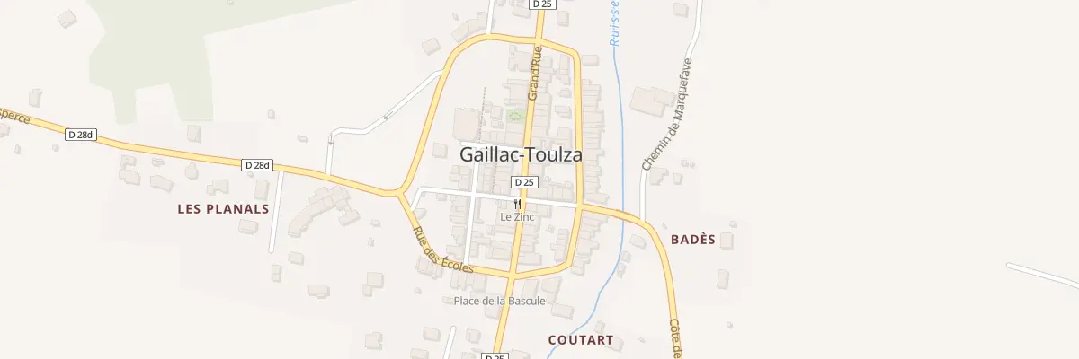 Plan du 20 Grand Rue à Gaillac-Toulza