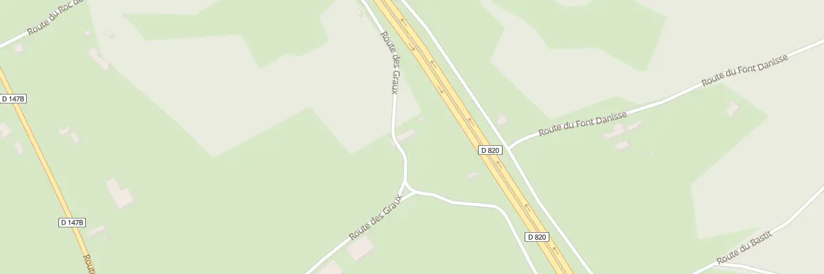 Plan du 492 Rte des Graux à Loupiac