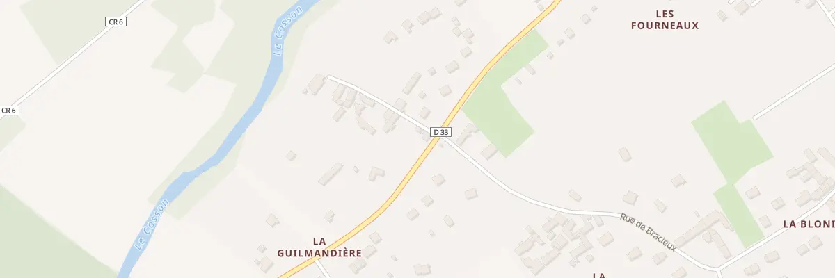 Plan du 373 Rte de Chambord à Huisseau-sur-Cosson