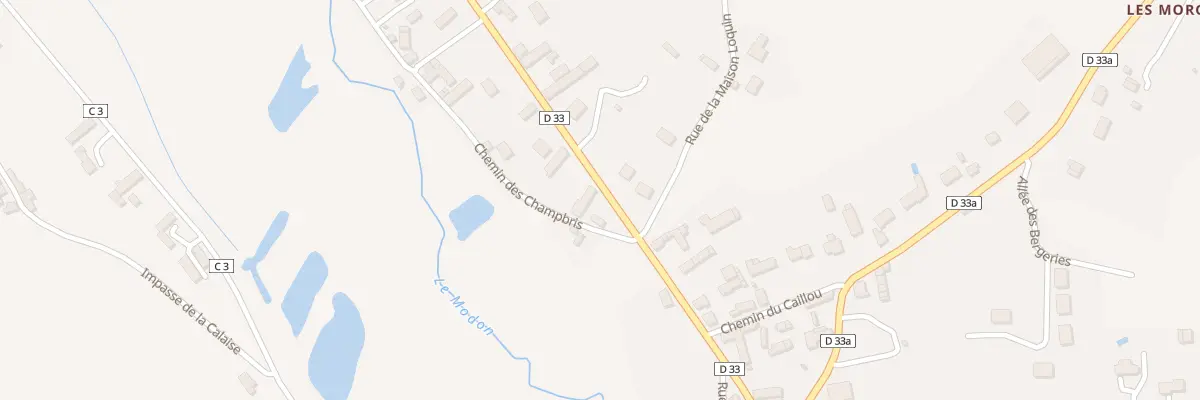 Plan du 301 Rte de Saint-aignan à Lye