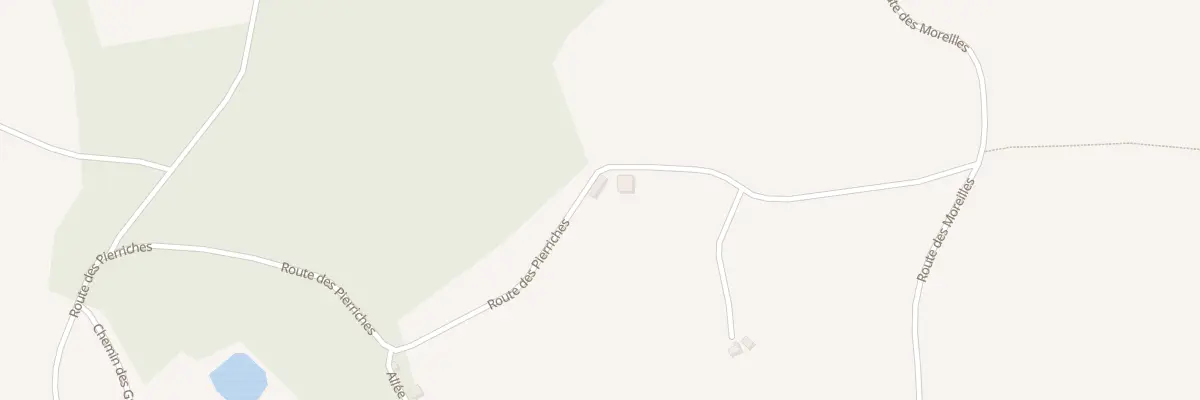 Plan du 1024 Rte des Pierriches à Benayes