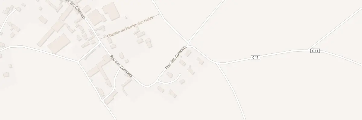 Plan du 44 Rue de Castenay à Hennezis