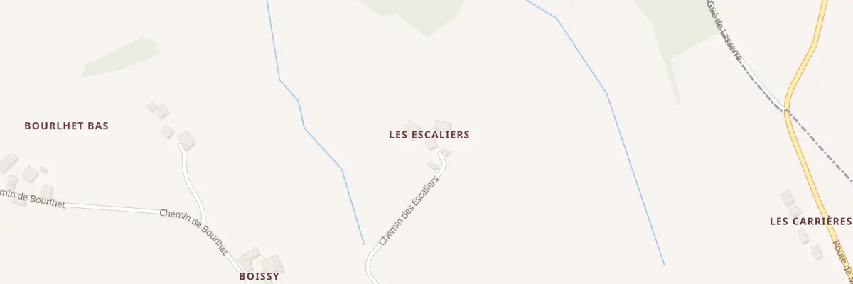Plan du 5012 Aux Escaliers à Auty