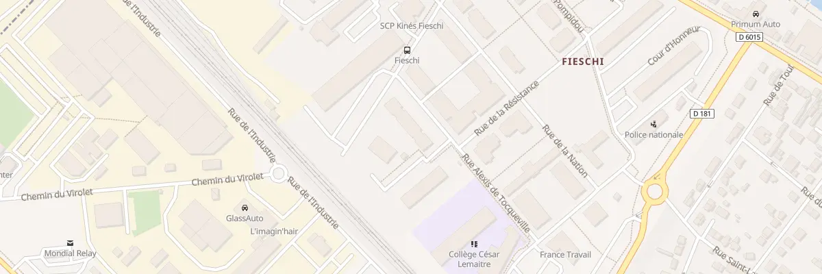 Plan du 11B Rue Alexis de Tocqueville à Vernon