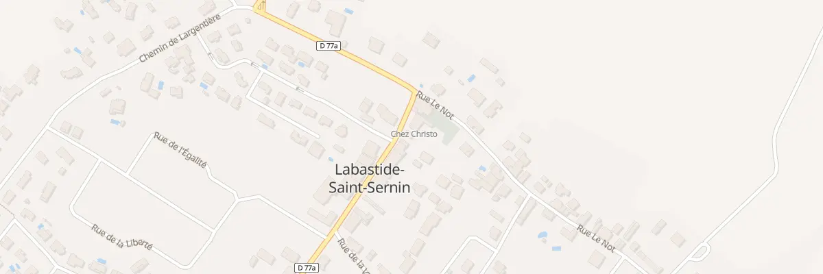 Plan du 24 Rue Jean Pascal à Labastide-Saint-Sernin
