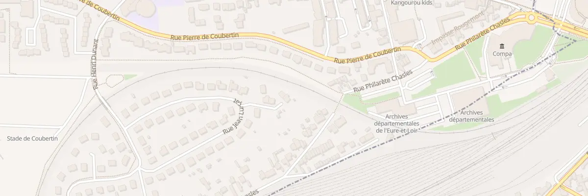 Plan du 33 Rue Jean Lurçat à Mainvilliers