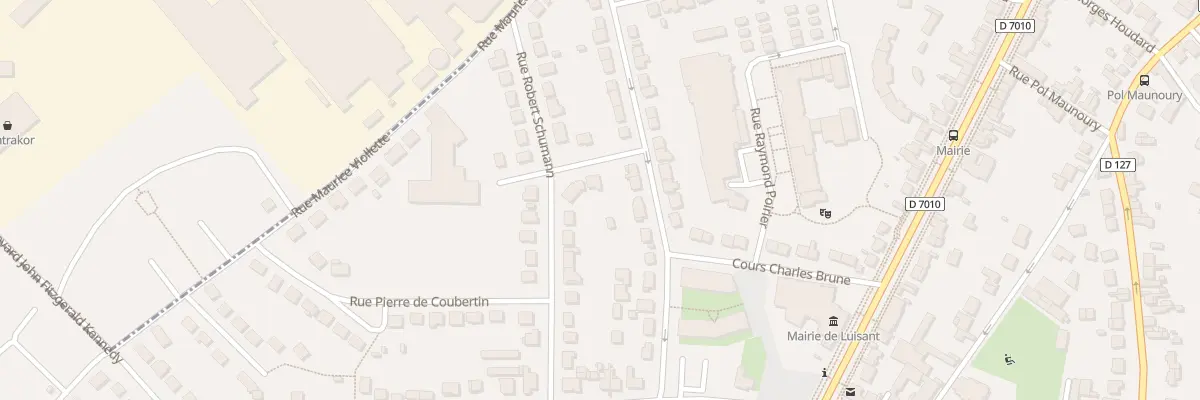 Plan du 1 Rue Marie Curie à Luisant