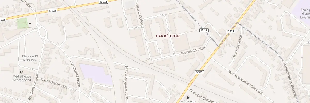 Plan du 13 Av Coriolan à Lucé