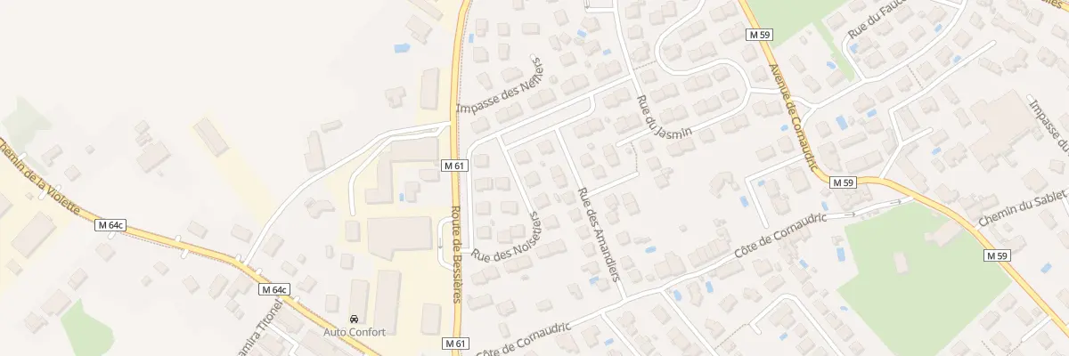 Plan du 18 Rue des Noisetiers à L’Union