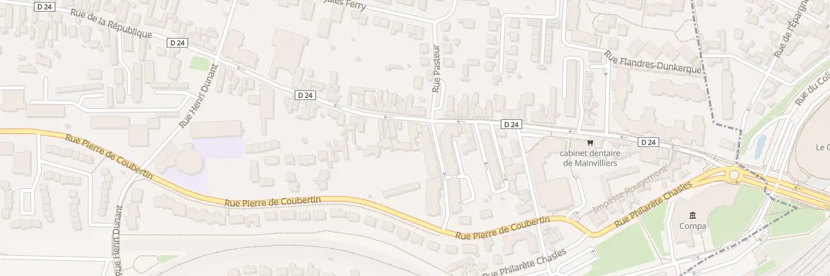 Plan du 59 Rue de la République à Mainvilliers