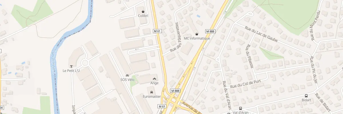 Plan du 2 Rue des Pâquerettes à L’Union
