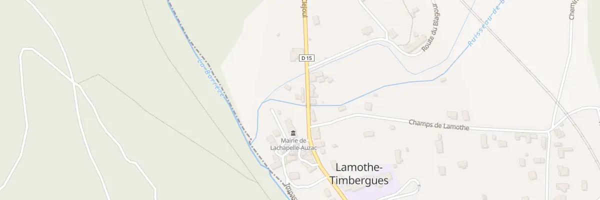 Plan du 5252 Lamothe à Lachapelle-Auzac