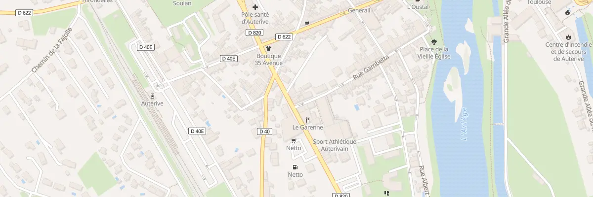 Plan du 22 Rte d’Espagne à Auterive