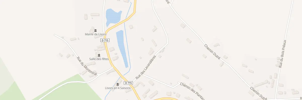 Plan du 65 Le Village à Lisors