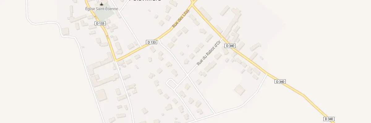 Plan du 8 Rue du Rabot d’Or à Poisvilliers