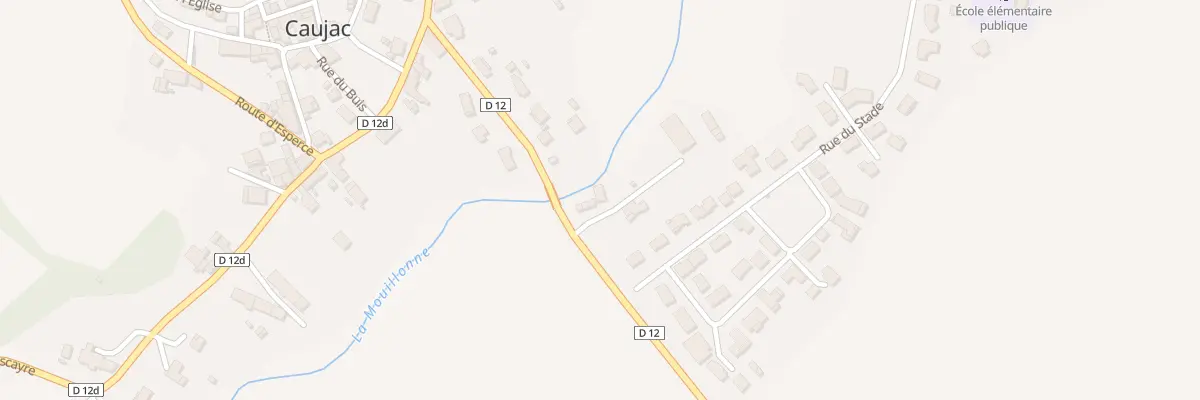 Plan du 215 Rte de Saverdun à Caujac