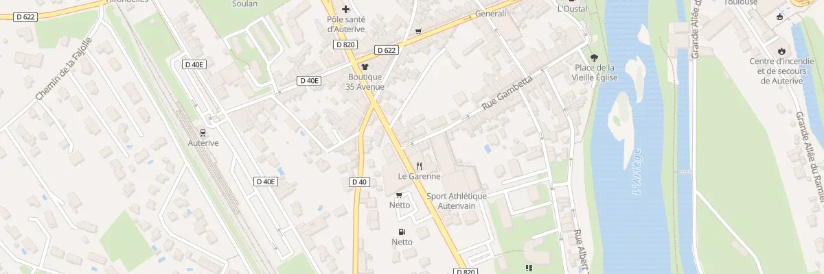 Plan du 44 Rue Gambetta à Auterive