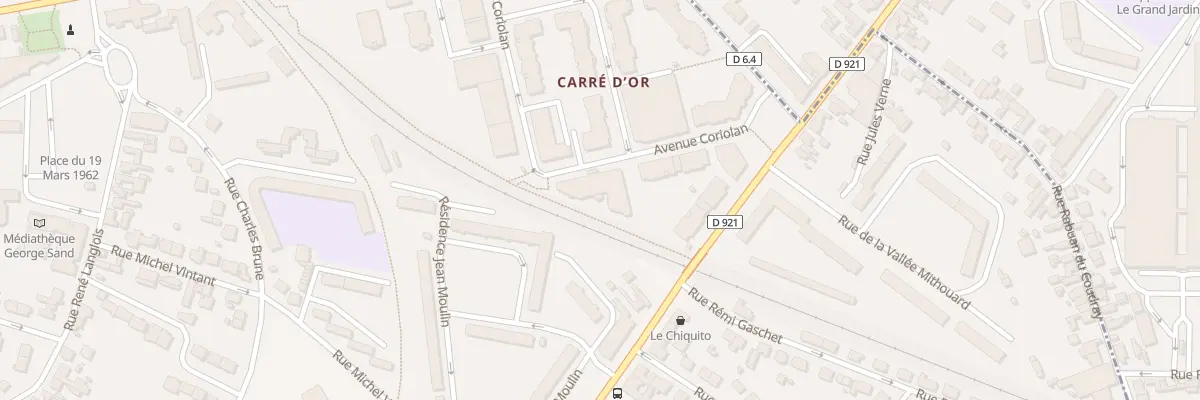 Plan du 18 Av Coriolan à Lucé