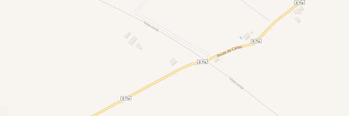 Plan du 880 Rte de Carles à Villemur-sur-Tarn